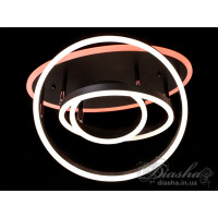 Потолочная светодиодная люстра с пультом Diasha 55010/3BK LED 3color dimmer