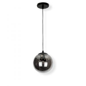 Люстра подвесная шар черный стеклянный Levistella 91631F-1 BK