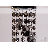 Точковий світильник із кришталевими підвісками Diasha 6013CCH-SM