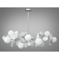 Люстра в современном стиле модерн Diasha 1097-18HR+WH