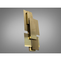 Лофт світильник світлодіодний, 7 Вт, золото Diasha F3775G