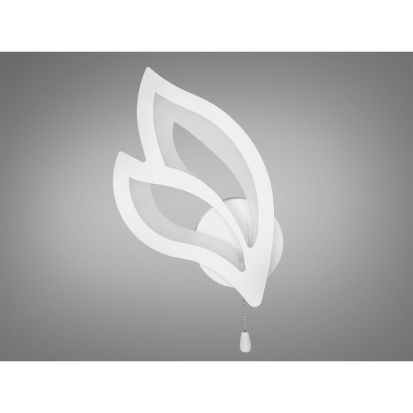 Декоративне світлодіодне бра для спальні, 17W, білий Diasha 8165/1WH Декоративне світлодіодне бра для спальні, 17W, білий Diasha 8165/1WH