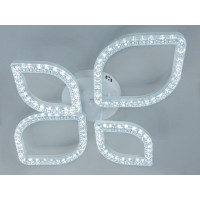 Стельова LED люстра біла 68 Вт Diasha MX4773/2+2WH
