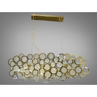 Люстра современная в гостинную Diasha 88011-900x350G
