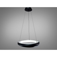 Світлодіодна люстра з підсвічуванням на пульті, 90 Вт, чорна Diasha 0470ABK