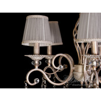 Люстра с абажурами на 5 ламп Diasha 4837/5