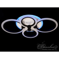 Потолочные светодиодные led люстры A8022/4BK LED 3color dimmer