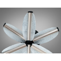 Люстра Diasha шампань LED 55W з пультом Diasha 2407/6SCG
