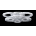 Светодиодная люстра LT8003/4+4 LED (WT) Splendid-Ray
302014