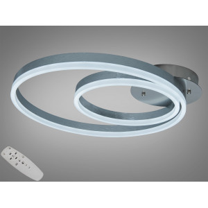 Люстра стельова Diasha 58W пульт димер хром матовий Diasha 2538NEWHRdimmer