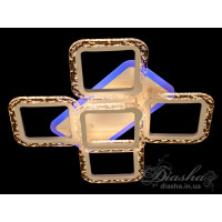 Cветодиодная люстра Diasha QX2517/4+1SC WH LED 3color dimmer 