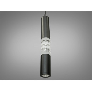 Стильний LED підвіс в стилі Нордік, 6 Вт, чорний Diasha 640/1BK