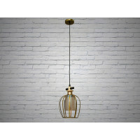 Гармонійний металевий світильник підвіс в стилі Лофт Diasha 8968-1GAB