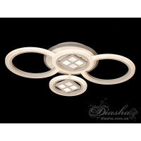 Cветодиодная люстра потолочная Diasha AD8200/2+2WH LED 3color dimmer 