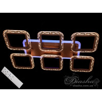 Люстра потолочная светодиодная LED с пультом Diasha QX2517/6S CF LED 3color dimmer 