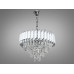 Люстра підвісна Diasha білий хром 6xE14 Diasha N9001-500WH+CH