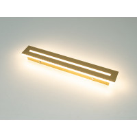 Сучасний настінний світлодіодний світильник планка, 40W, золото Diasha 7313-40GD