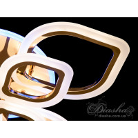 Cветодиодная люстра Diasha A8073/4+4G LED 3color dimmer 