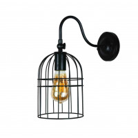 Бра сетка в стиле loft Levistella 756WPR106F3-1 BK