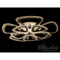 Cветодиодная люстра Diasha QX2524/5+5BK LED 3color dimmer