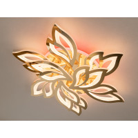 Светодиодная люстра в зал 140W Diasha 8165/6+3GLED3colordimmer