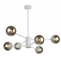 Люстра молекула Levistella 7526033-6 WH+BK