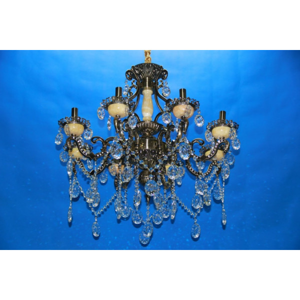 Люстра свеча LK004/8 (AB+WT1) Splendid-Ray
211306