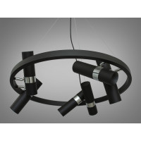 Люстра Loft на 12 ламп Diasha D1332/D650BK+HR