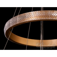 Светильники люстры светодиодные кольца Diasha 6012/400-600-400G 