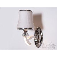 Класичне бра із ріжками, що світяться, 5 Вт, хром Diasha 8341/1HR