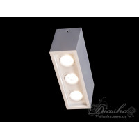Накладные точечные светильники Diasha 136F-3-WH
