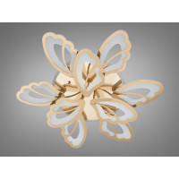 Стельова люстра LED біла 50Вт пульт 3 модулі Diasha 8166/6+3GLED3colordimmer