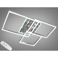 Потолочная светодиодная люстра светильник с пультом и подсветкой Diasha 7009NEW HR LED RGB dimmer