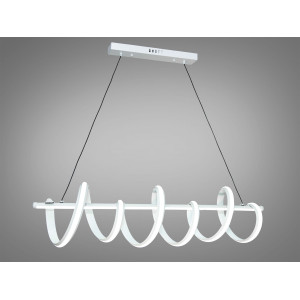 Сучасна світлодіодна люстра, 60W Diasha 2369-100WH