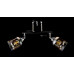 Люстра с плафонами  L2371B/2 (BLK+CR) Splendid-Ray
260781