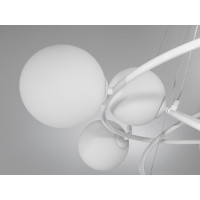 Люстра в зал в современном стиле белого цвета Diasha LQ7048/13AWH