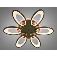 Cветодиодная люстра в спальню с пультом Diasha 1673/6BHR LED 3color dimmer 