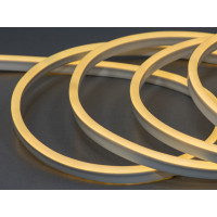 LED NEON 220в, герметичний, 7x15мм, теплий Diasha P220-NEON-WW-65-7