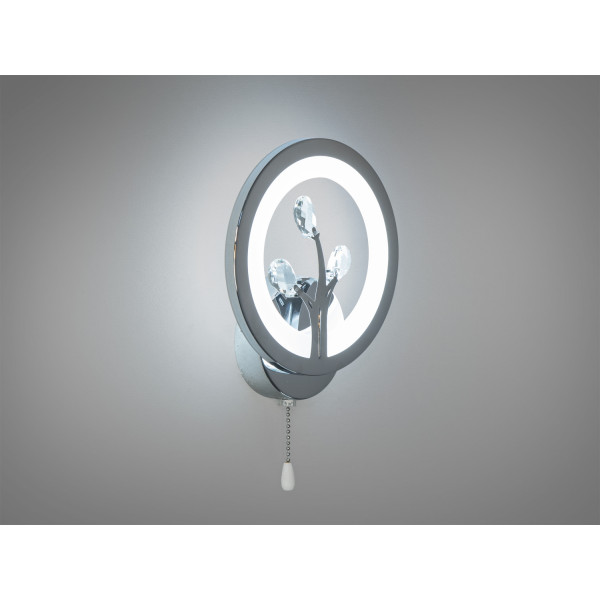 Світлодіодний приліжковий декоративний світильник, 16W, білий Diasha 8135/1HR