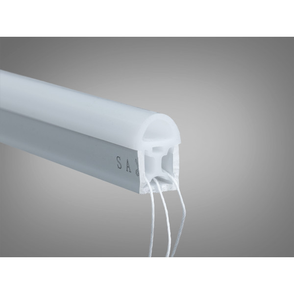 Гнучкий профіль для LED стрічки, накладний Diasha PLS-1525