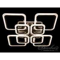 Светодиодные люстры  Diasha A8060/4+4BHR LED 3color dimmer Diasha	