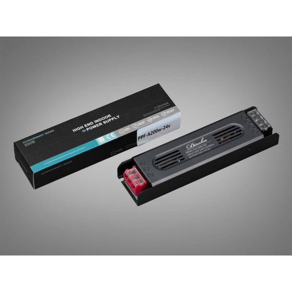 Блок живлення для LED стрічки, 24v, 200Вт, 8.33А Diasha PPF-A200w-24v