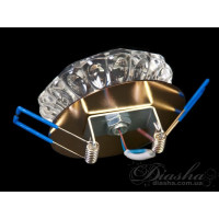 Кришталевий точковий світильник Diasha A695G