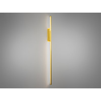 Модне світлодіодне лінійне бра, 18 Вт, золото Diasha 7099/800G