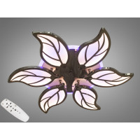 Люстра в спальню с пультом 105W Diasha 8028/6LED3colordimmer