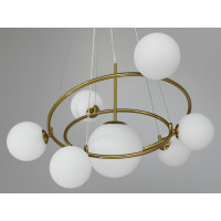 Стильна підвісна люстра в стилі Loft - "Бульбашки", 7 ламп, бронза Diasha LQ7048/7ABR