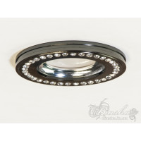 Врезной точечный светильник Diasha 0001BK 