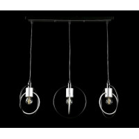 Подвесная люстра  L07481/3L (BLACK+GLITTER SILVER) Splendid-Ray
1002631