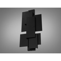 Стильне світлодіодне бра в вітальню, 7 Вт, чорний Diasha F3775BK