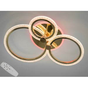 Светодиодная люстра с пультом  Diasha A8180/3GLED3colordimmer